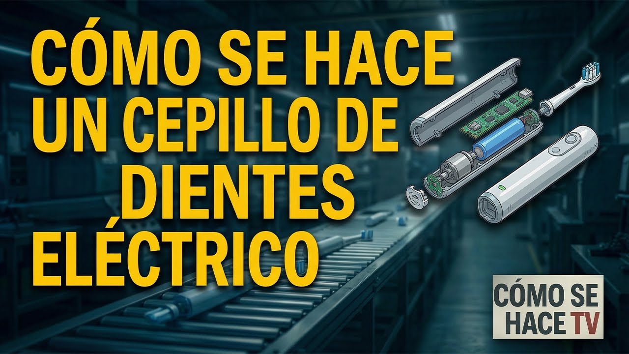 Cómo Se Hace un Cepillo de Dientes Eléctrico ⚡🦷