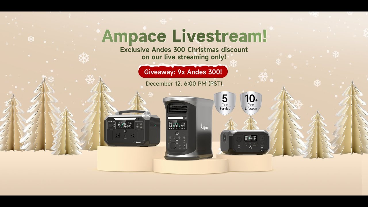 Ampace: Holiday Shopping!