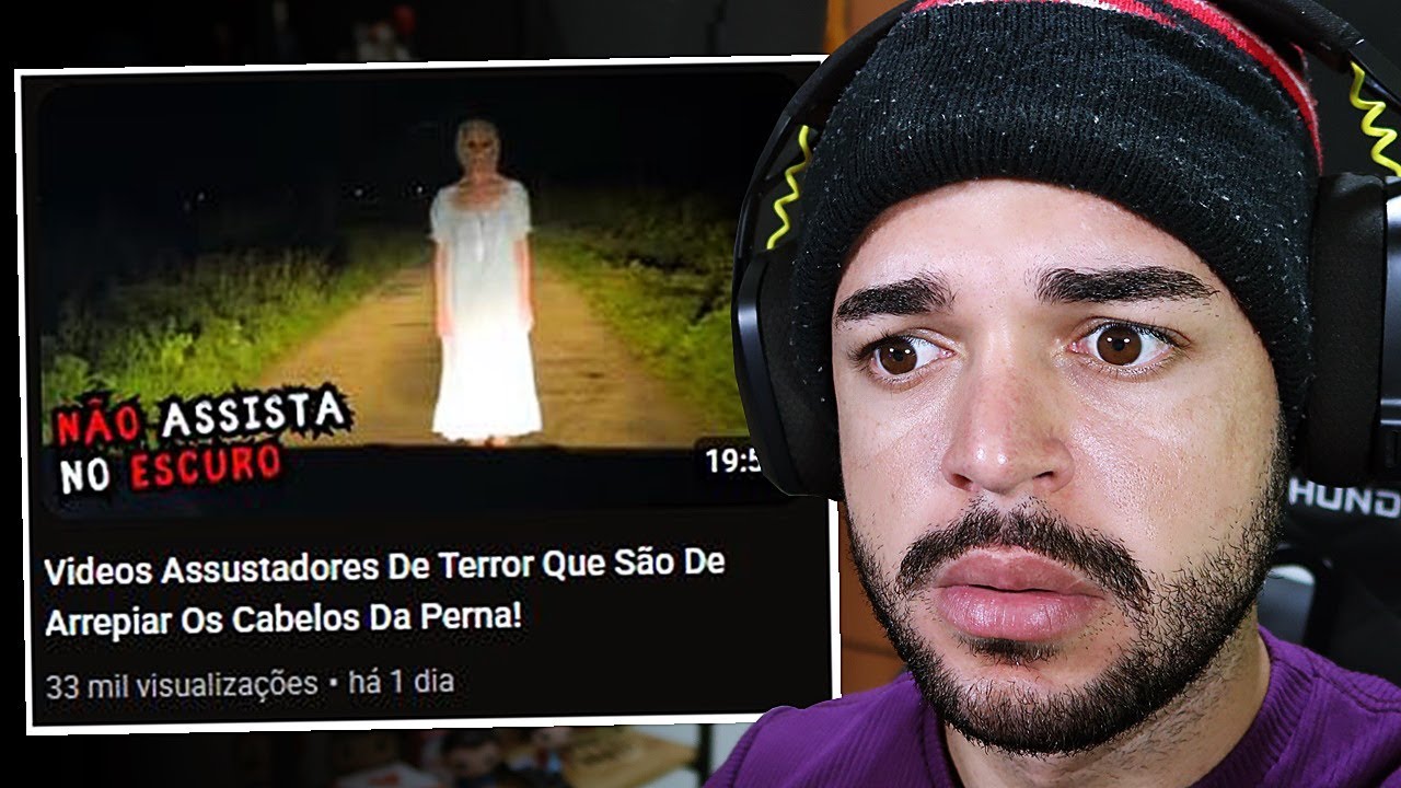 Videos Assustadores De Terror Que São De Arrepiar Os Cabelos Da Perna! | Wilton Reage