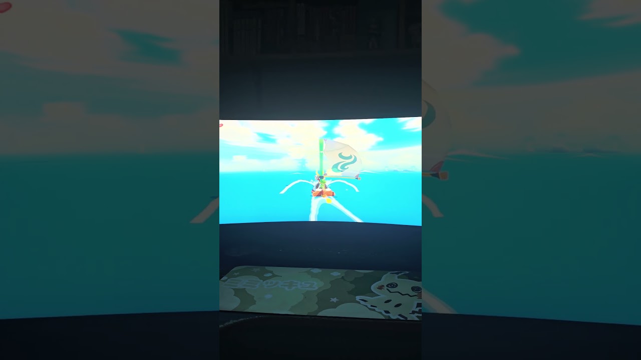 ué tranquilidad la de navegar en Wind Waker 