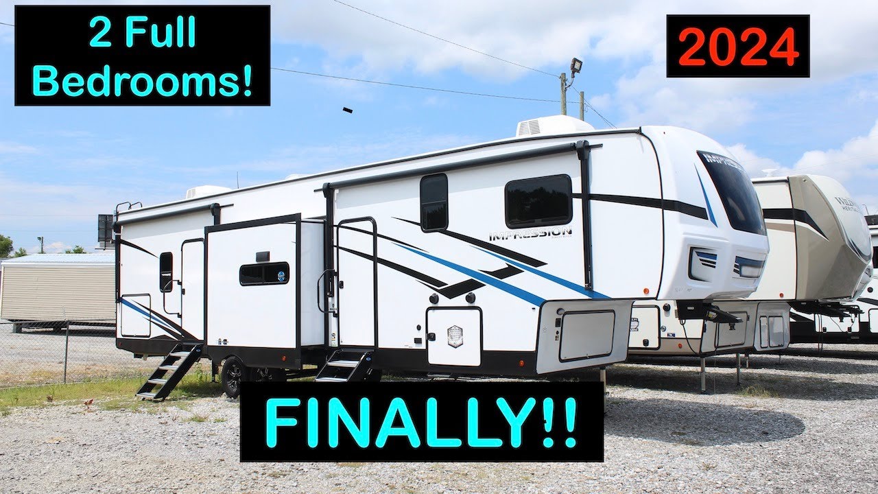 FINALLY! An Affordable 2 Bedroom Fifth Wheel! 2024 Impression 330BH