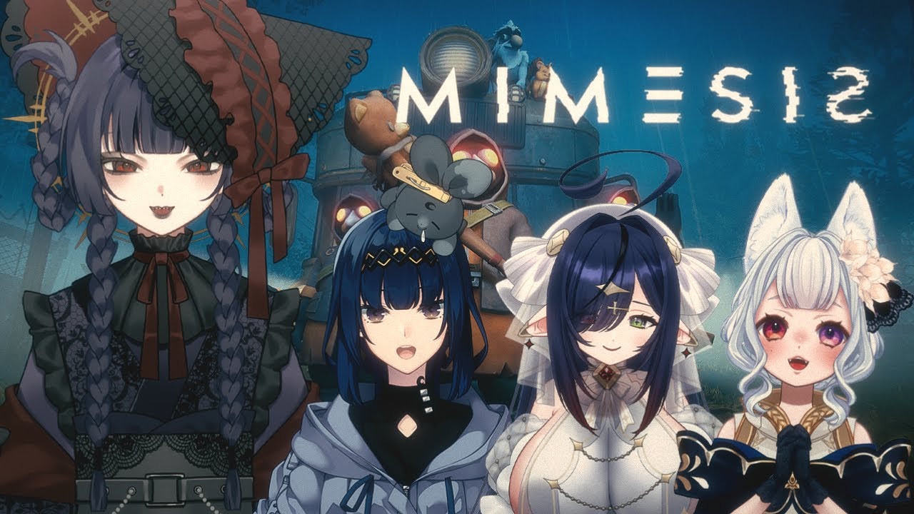 【ミメシス】AIに負けねぇ！【MIMESIS】｜新人vtuber 🔴ライブ配信