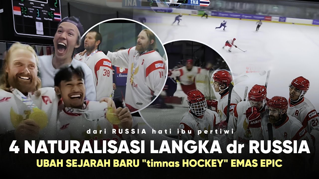Hasil Naturalisasi dari RUSSIA “TIMNAS Hoki langsung buat sejarah EMAS” Bantai di kandang thailand!!