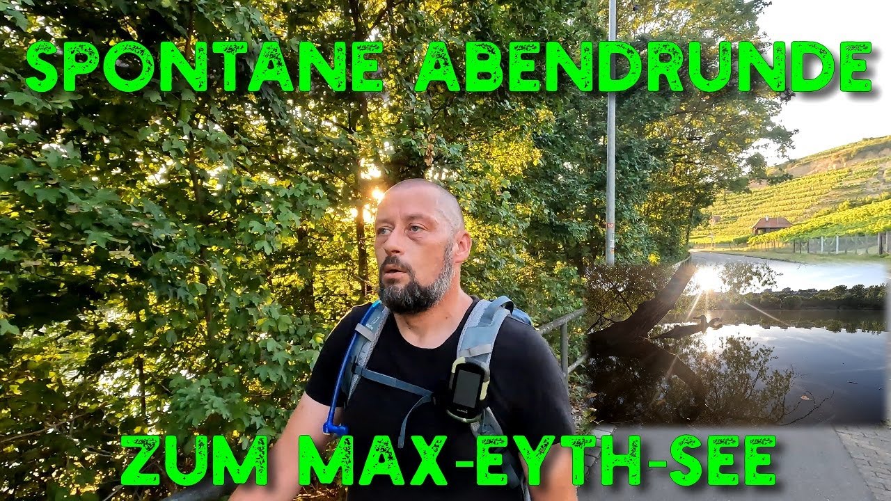 18 km Hochsommer - Abendrunde Stuttgart - Max-Eyth-See