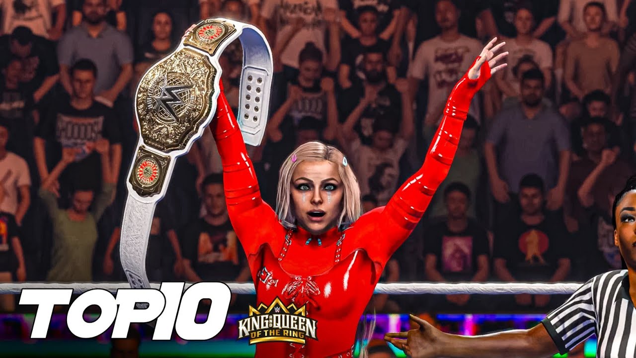 WWE 2K24: King & Queen Of The Ring 2024 Top 10 Moments!
