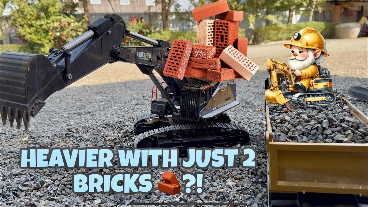 RC Construction Vehicles | Excavator 😲 #RCConstruction#ScaleModel#Huina1592