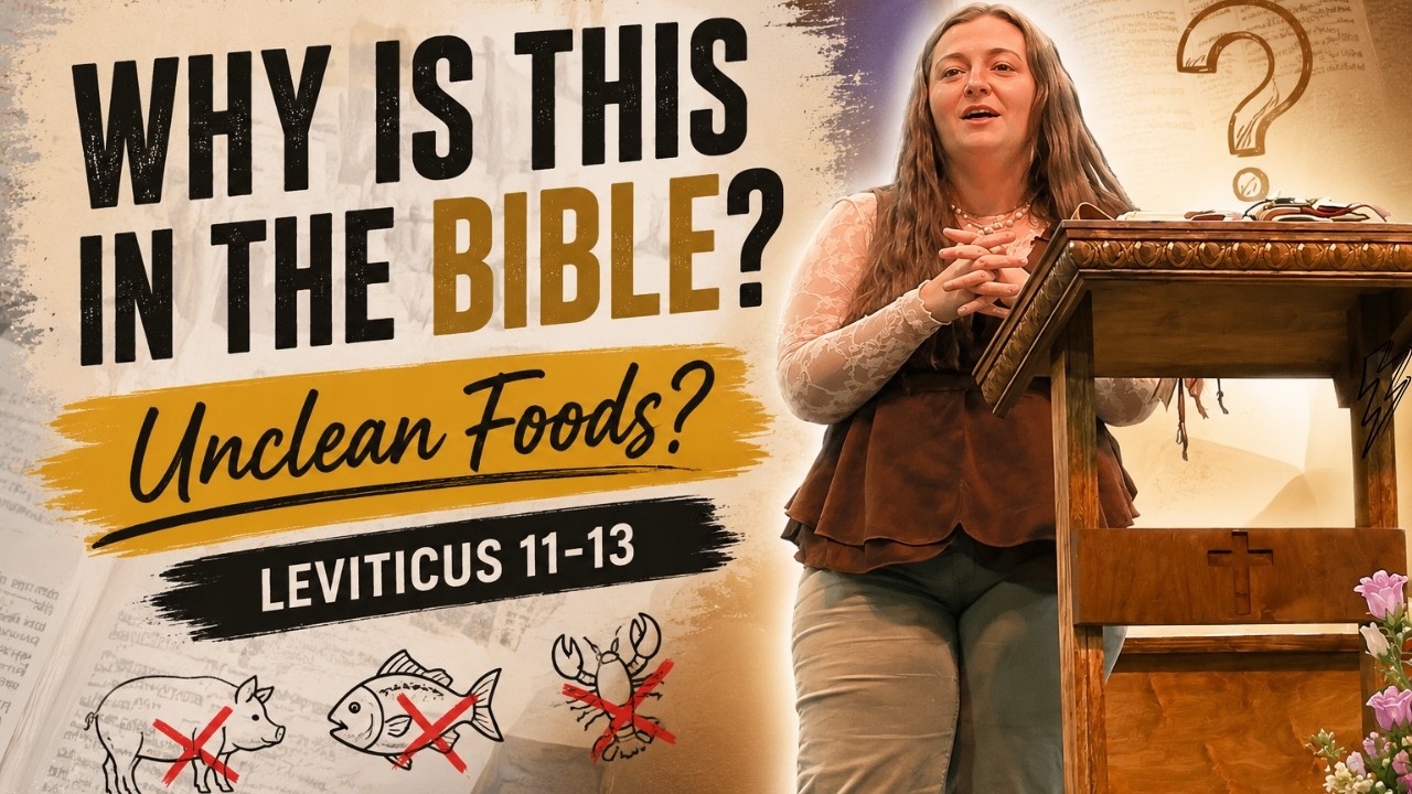 Why is this in the Bible? Unclean Foods, Birth Practices and Lepers // Leviticus Ch 11-22