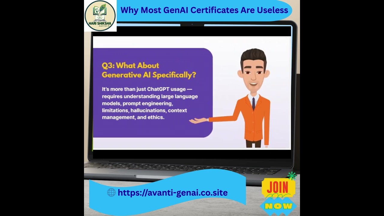 Why Most GenAI Certificates Are Useless &ndash; And What Actually Makes You Job-Ready generative ai | aiml