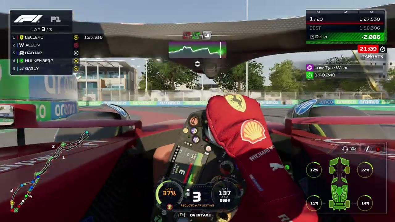 F1 25 | Just Playing | Saudi Arabia – FP1 (Jeddah) | Gamepad No Assist