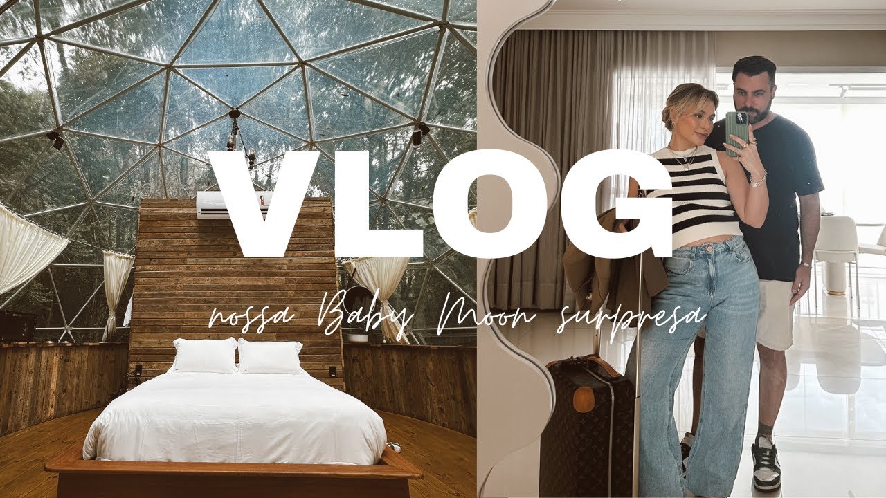 VLOG: BABY MOON surpresa!!!
