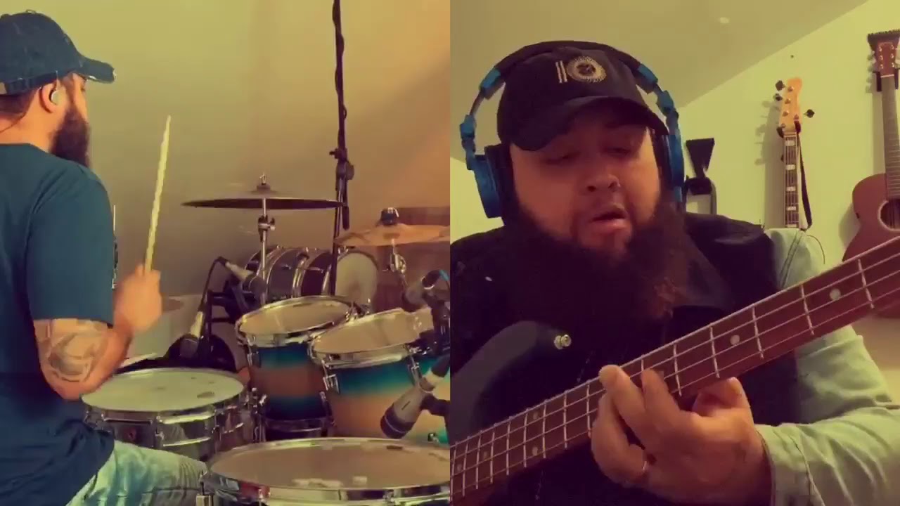 LOCKED IN !! 🎶🥁🎸Mad Killing 🔥 🔥 🔥 (Never Again Cover)@breeze_on_bass  @Errodrums