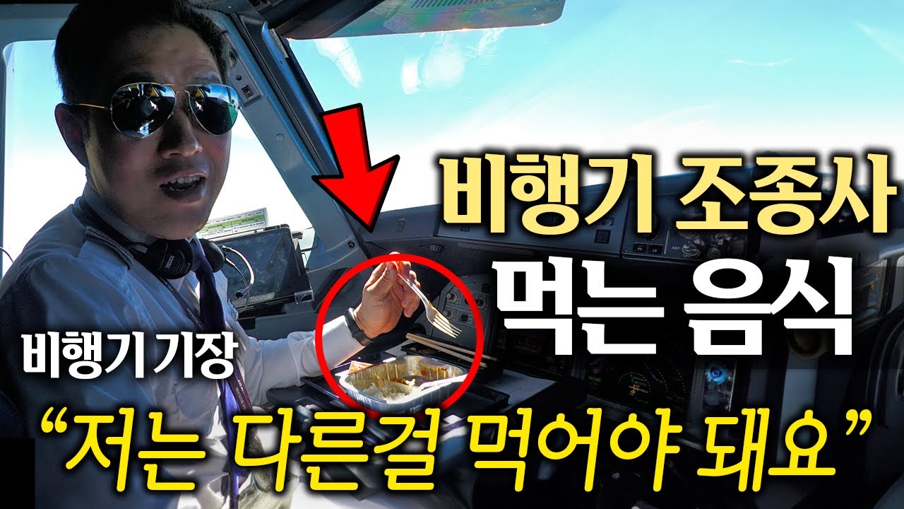 상공 10,400m 위에서 비행기 기장이 밥 먹는 법 | 지식인 다큐