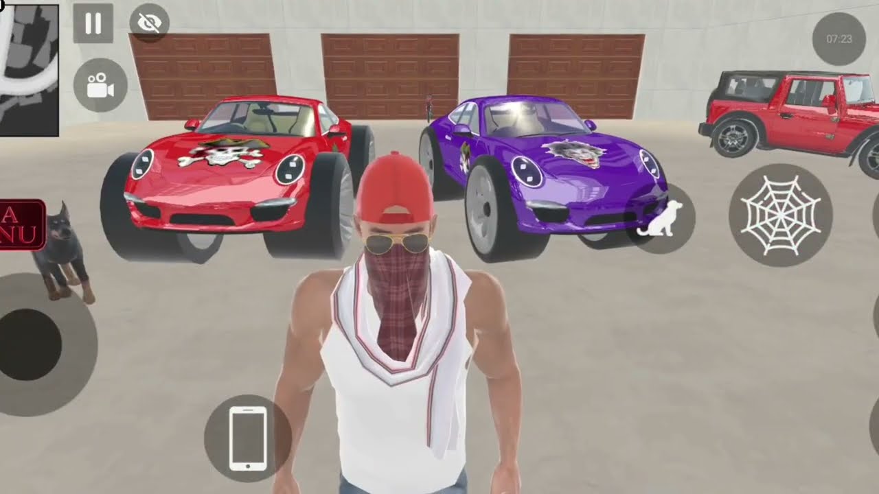 2 monster  cars 🚘🚗🚘 and indian theft aura sumlator new update crazy cheat code  