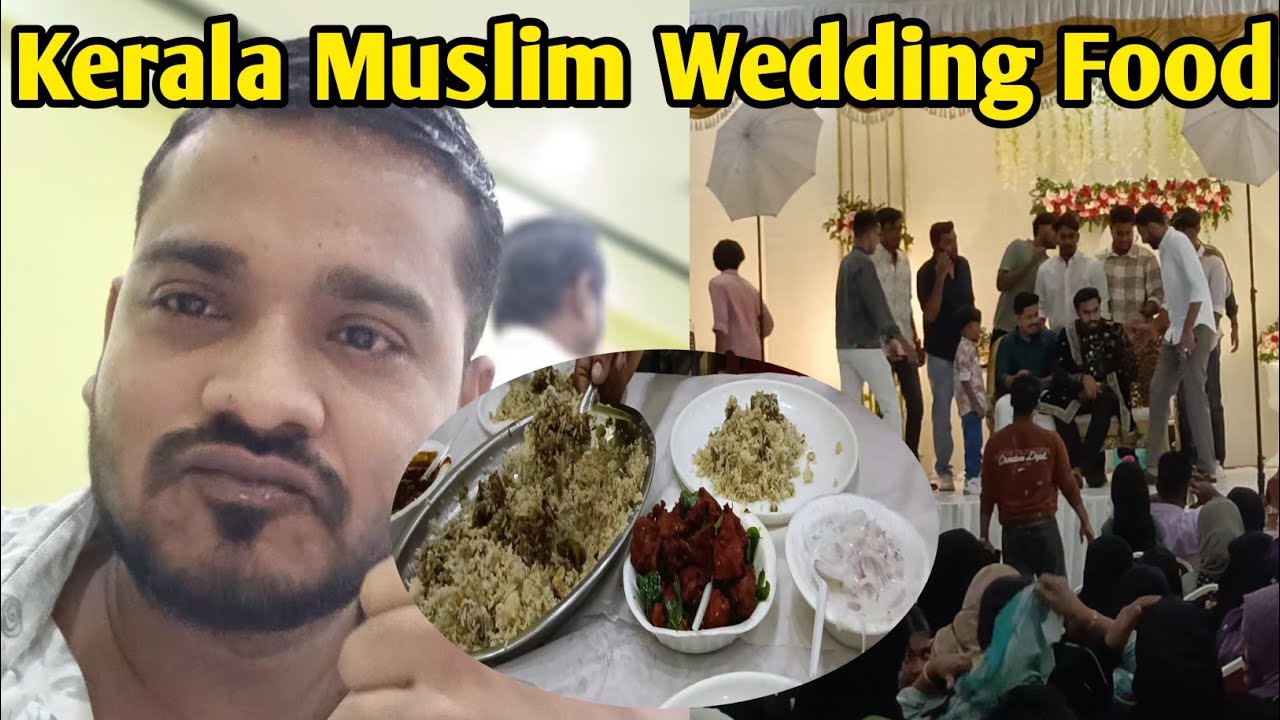 Kerala Muslim Wedding Food Exploring | Non-Veg at a Muslim Wedding | #keralawedding #food