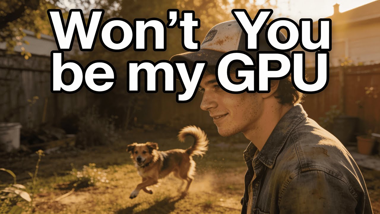 Won't you be my GPU (AI Music Video)
