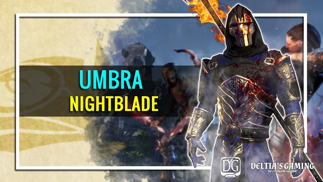 Magic Nightblade PvE DPS Build for ESO Homestead [Umbra]