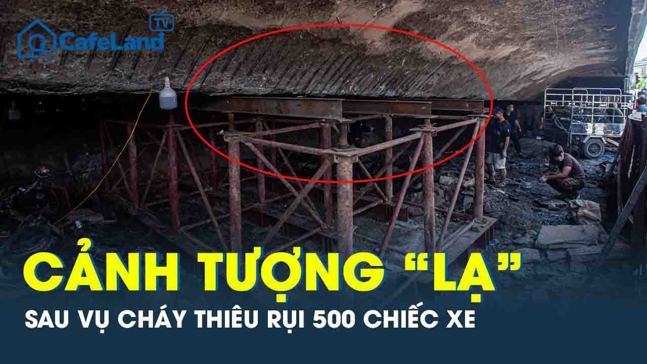 Cảnh tượng “lạ” dưới gầm cầu Vĩnh Tuy, Hà Nội sau vụ cháy thiêu rụi 500 chiếc xe | CafeLand
