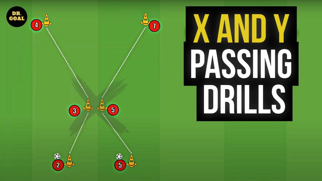 X and Y Passing Pattern Drills