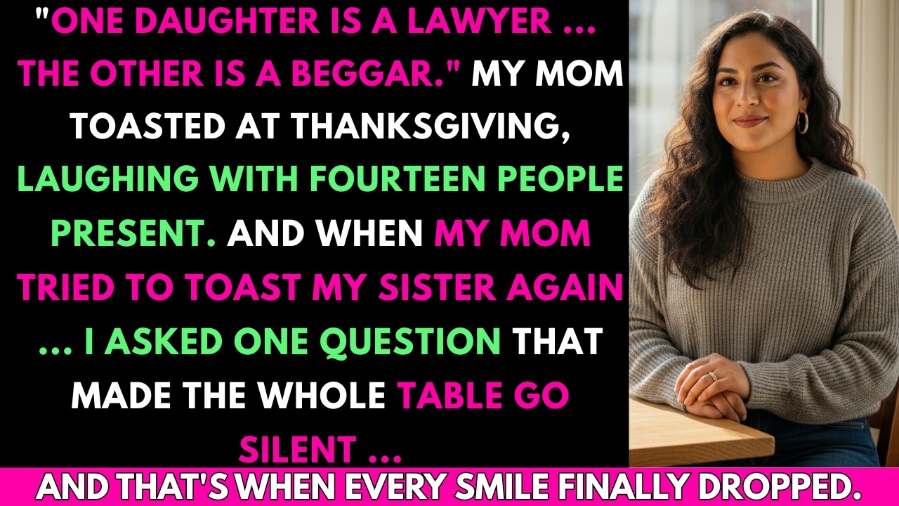 My Mom Announced, ‘I Have Two Daughters — A Famous Lawyer, A Beggar,’ at Our Thanksgiving Dinner