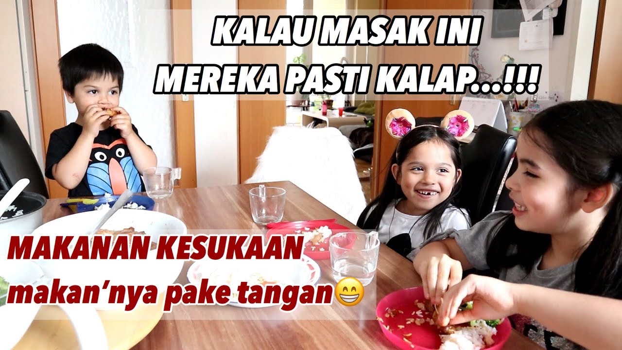 MAKANAN KESUKAAN MEREKA, KALAP BANGET😆👍