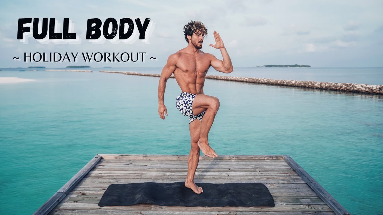 FULL BODY HOLIDAY WORKOUT | No Equipment | Rowan Row