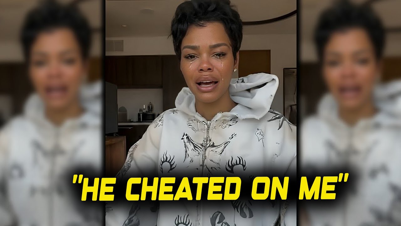 Teyana Taylor BREAKS Down After Aaron Pierre Confirms His Marriage With Hannah Hearst