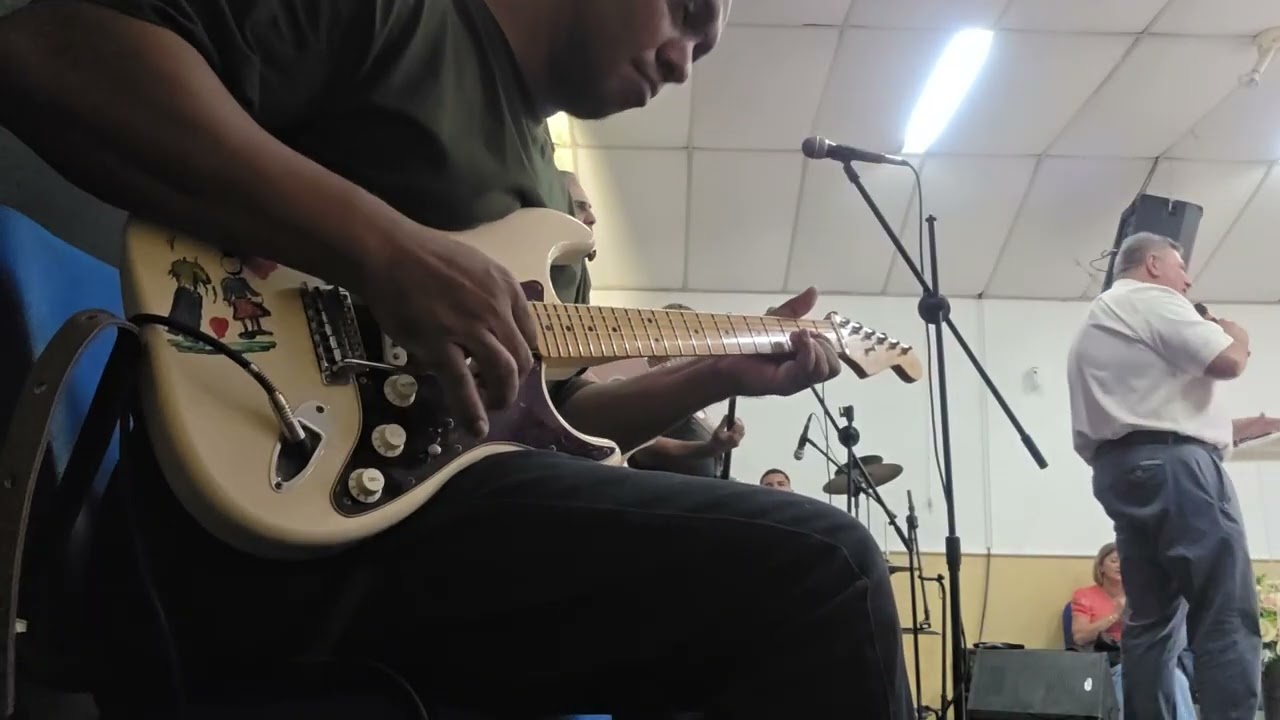 Em Espírito, em Verdade - Guitar cam -  Fractal AX8 (Preset Fender Deluxe)