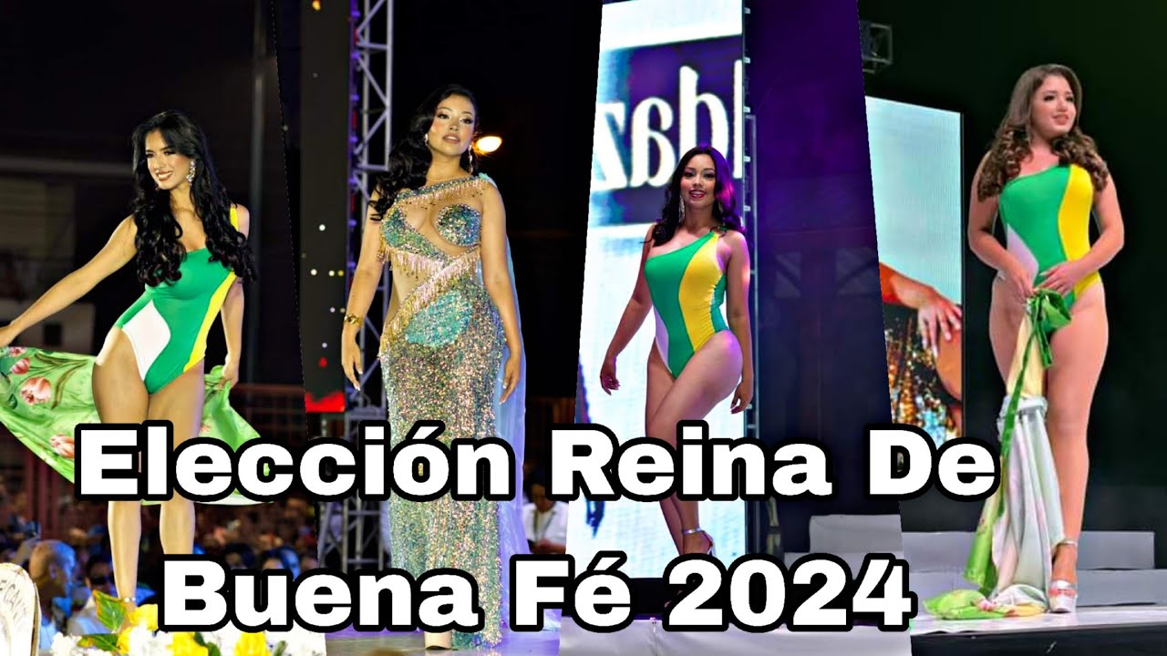 Elección Y Coronación Reina de Buena Fe 2024 👑 Guayas - Ecuador 🔴
