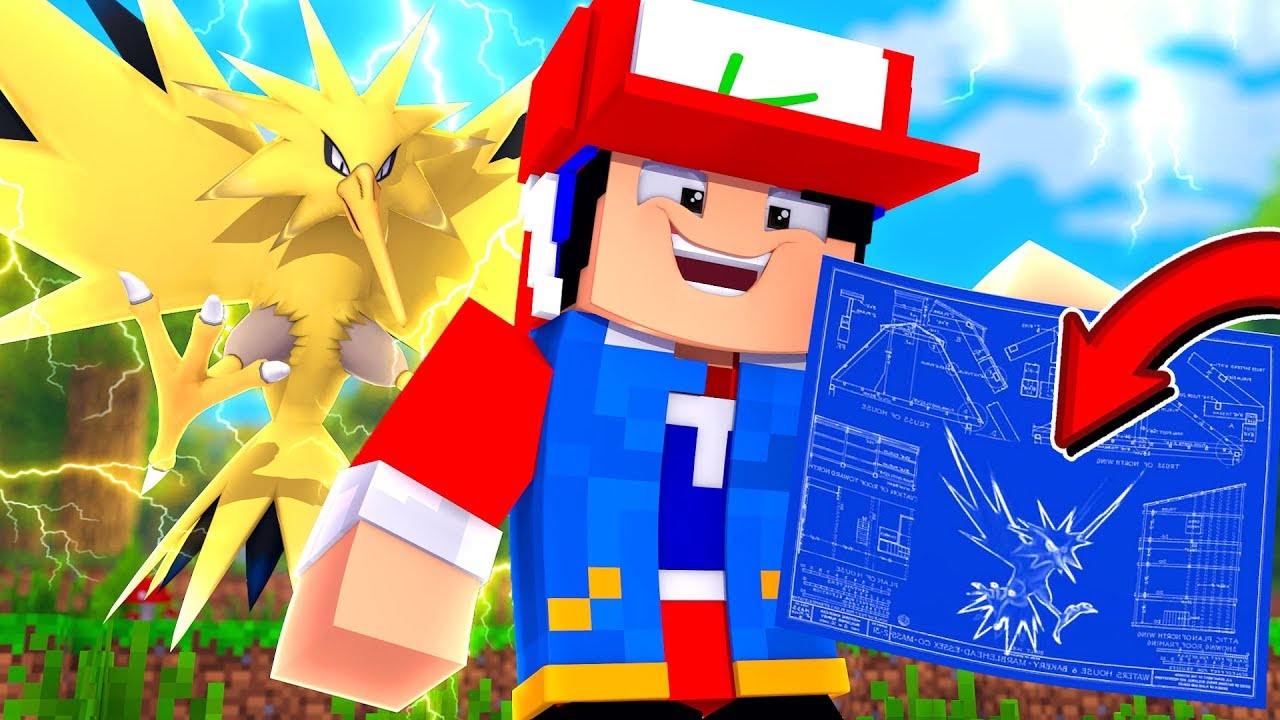 Minecraft: PROJETO ZAPDOS O POKEMON LENDARIO DO TROVÃO - RUBY #69 « Nitro »