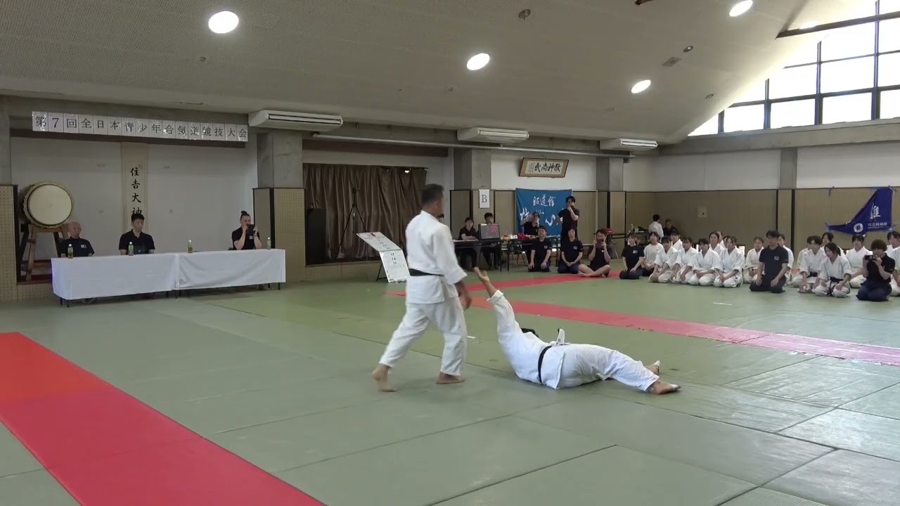 師範演武　第7回全日本青少年合気道競技大会