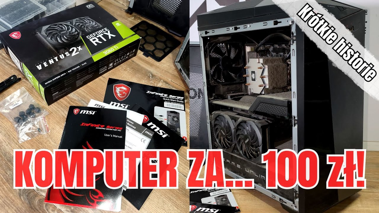 Ten komputer kupiłem za... 100 zł 🤯