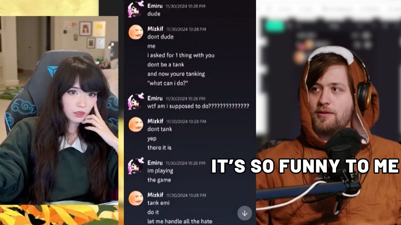 Sodapoppin в шоке от того, что Эмиру сливает личные сообщения Мизкифа в OnlyFangs!