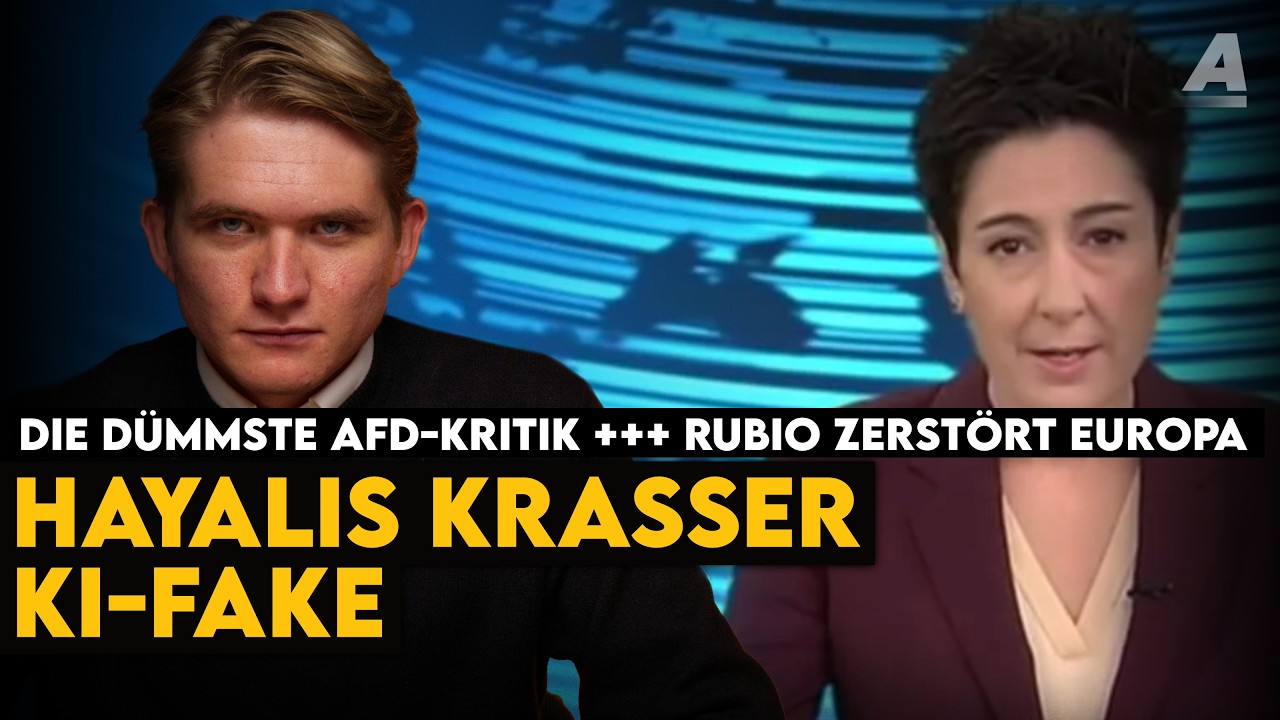 KI-Fake Desaster beim ZDF +++ Unterirdische AfD-Kritik