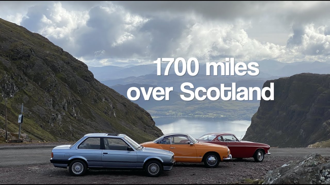 A classic car road trip - 1700 miles over Scotland 2020 - NC 500