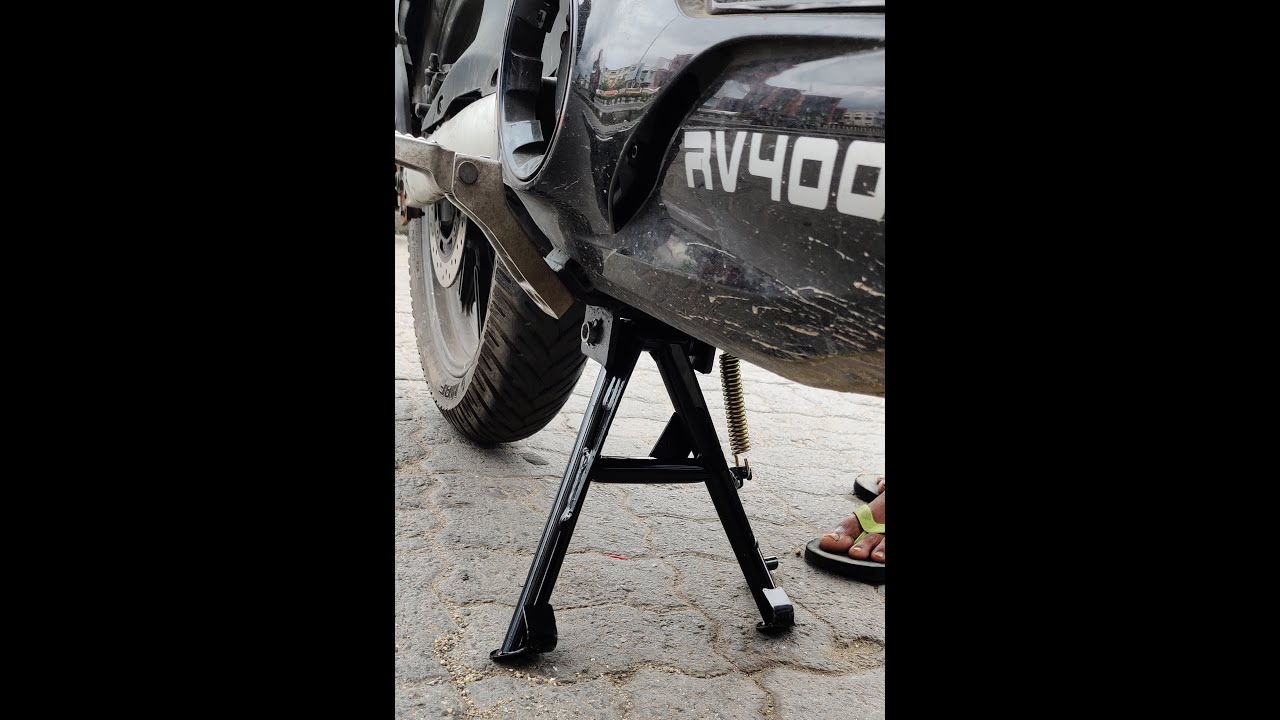 REVOLT RV 400 CENTER STAND FIXING