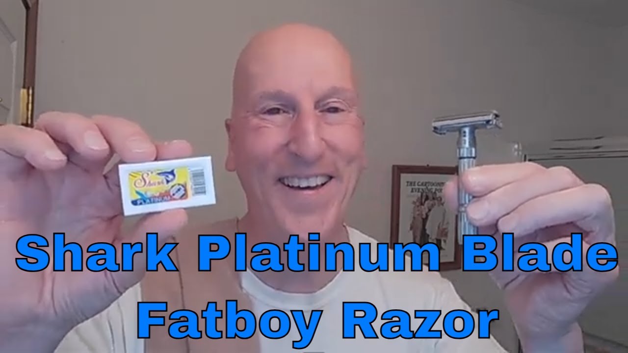 Shark Platinum Blade and Vintage Fatboy Razor