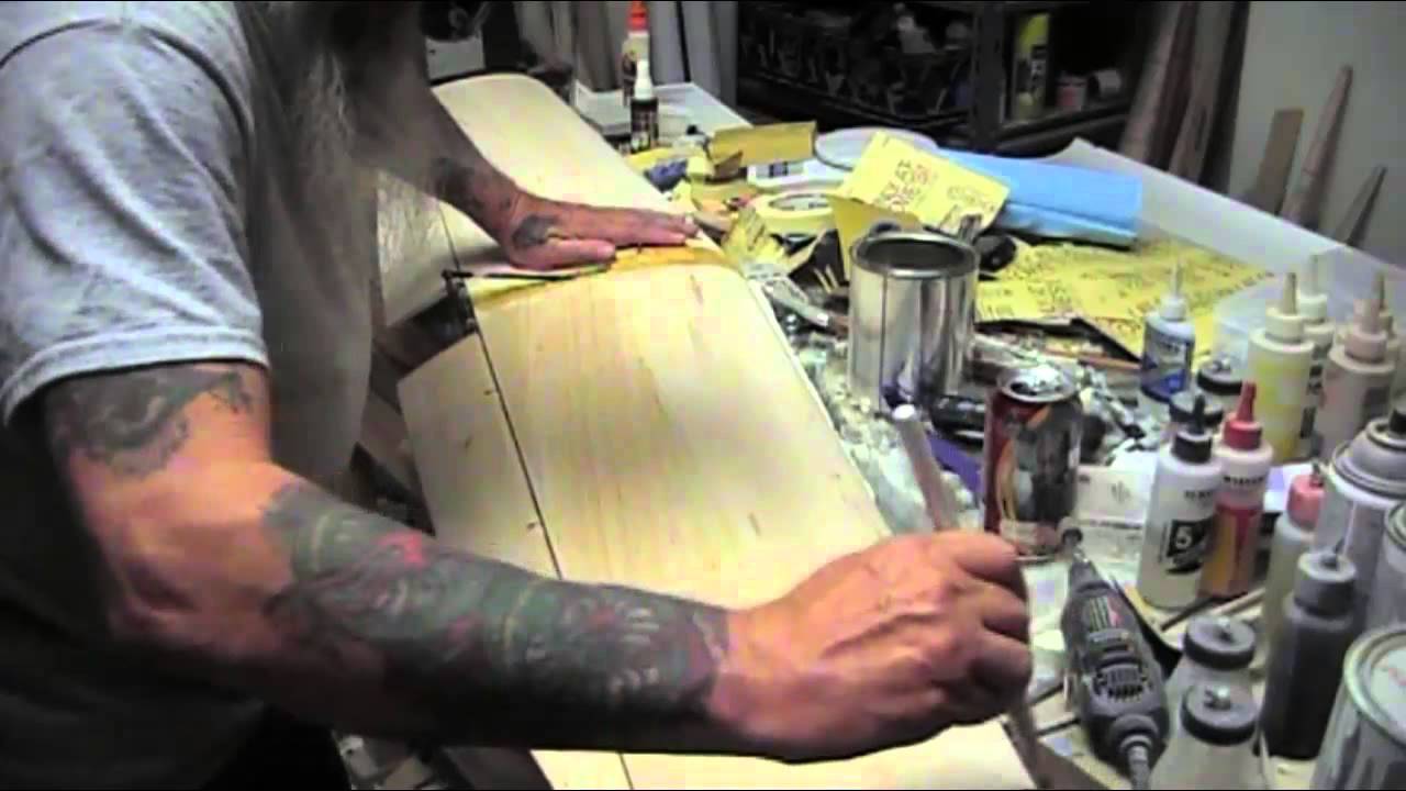 How to Silkspan a sheeted wing