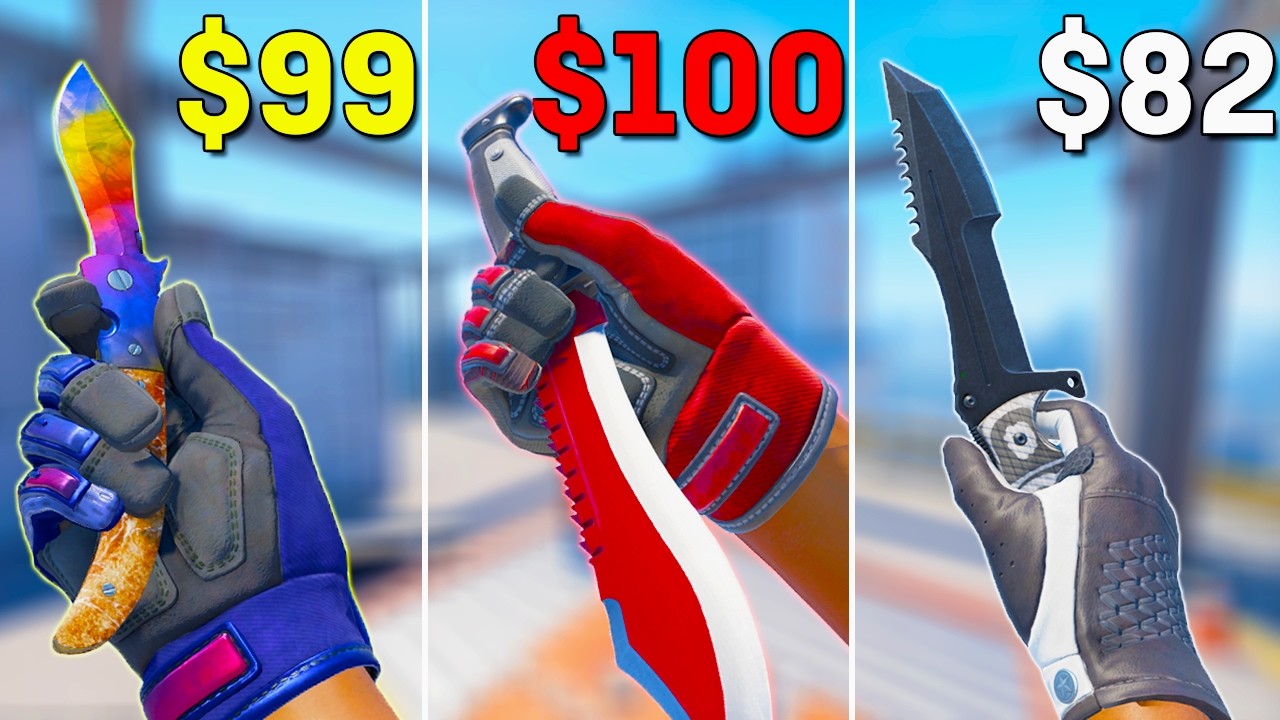 ЛУЧШИЕ бюджетные ножи CS2 ДО 100 ДОЛЛАРОВ! (2026)