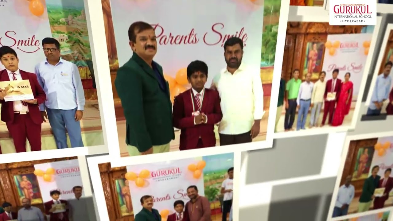 Parents' smile 2023 | Gurukul Hyderabad | Shree Swaminarayan Gurukul International School