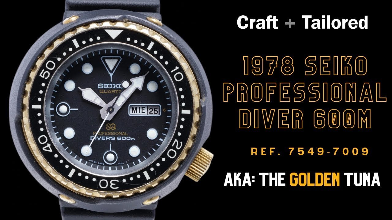 1978 SEIKO Golden Tuna Ref. 7549-7009