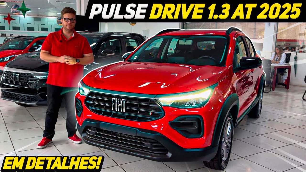 FIAT PULSE DRIVE 1.3 AUTOMATICO 2025 - VALE A PENA?