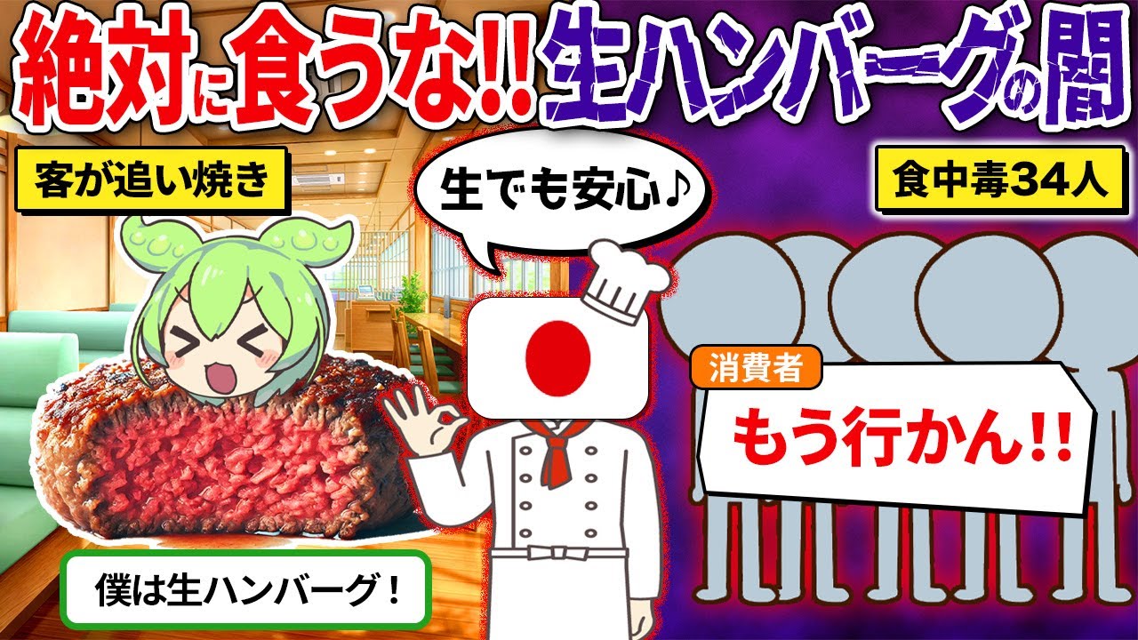 生ハンバーグでO157食中毒34人発症…その危険性とは？