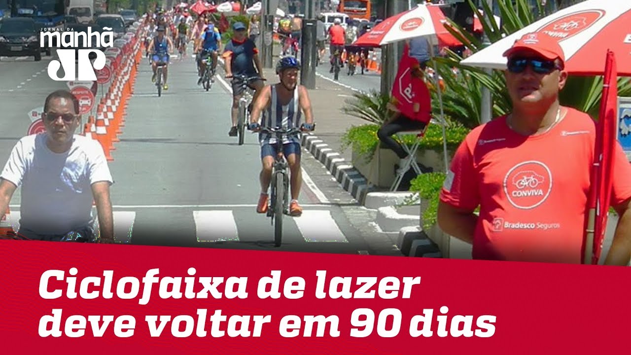 Prefeitura de SP busca nova empresa parceira para retomar ciclofaixas de lazer
