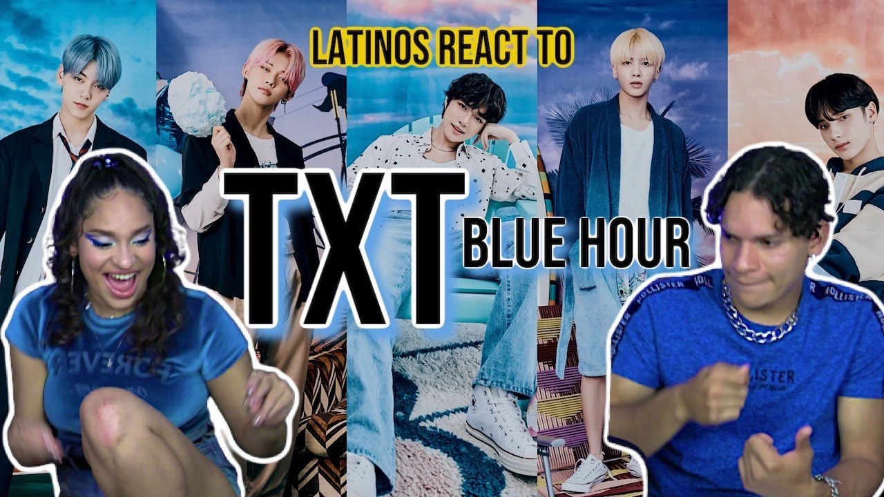 Latinos react to TXT (투모로우바이투게더) 'Blue Hour' Official MV | REACTION