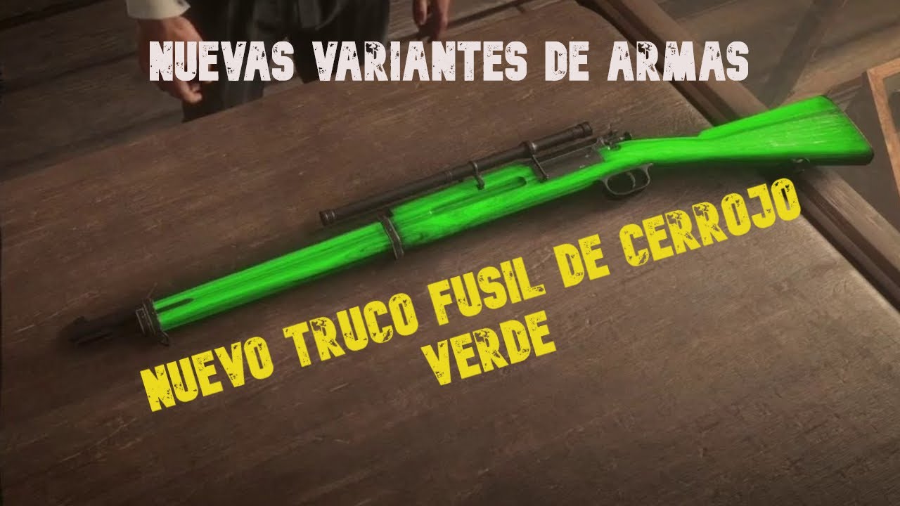 TRUCO/GLITH *VARIANTES OCULTAS PARA TUS ARMAS* RED DEAD REDEMPTION 2 ONLINE