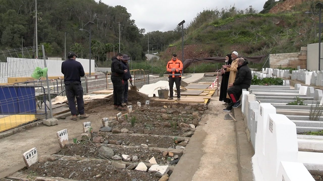 El drama de la inmigración: enterrado sin identificar en Sidi Embarek