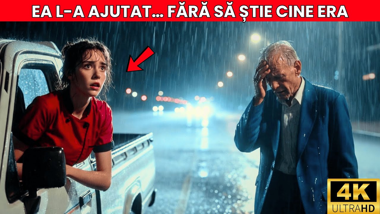 „O chelneriță săracă a ajutat un bătrân în ploaie — fără să știe că era bunicul unui șef al mafiei”