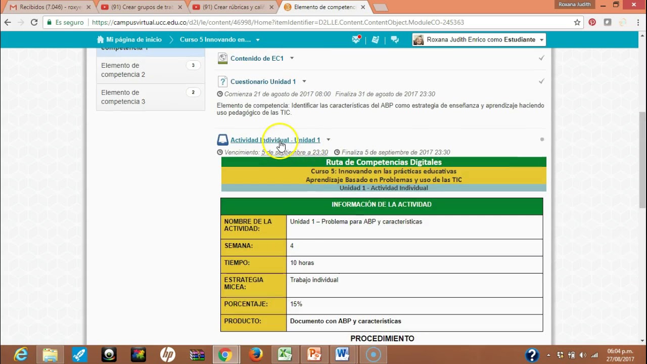 Tutorial de la Unidad 1