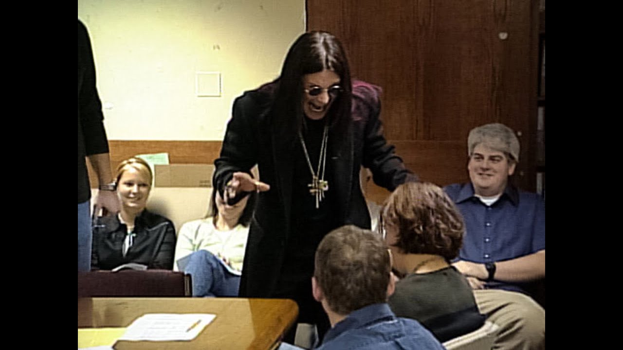 Ozzy Osbourne Cheers Up The 