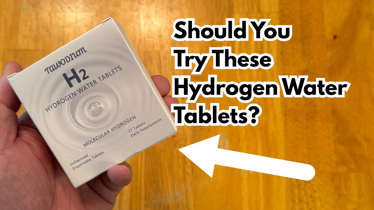 #HydrogenWater Tablets, H2 #MolecularHydrogen for Drinking Water, Supplement - #review